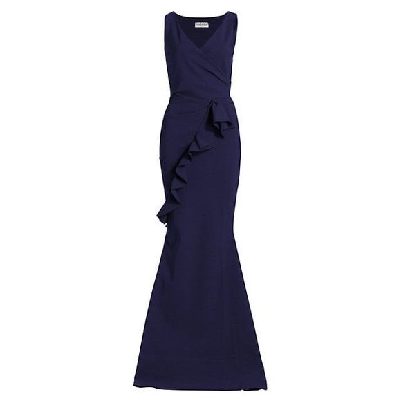 Chiara Boni La Petite Robe Dresses & Skirts - Chiara Boni La Petite Robe Keke Ruffled Jersey Gown US 8 $1095